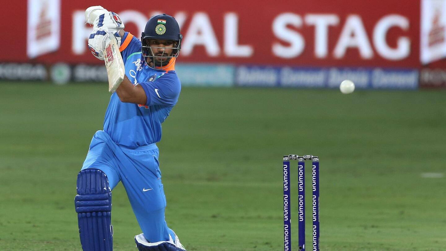वेस्टइंडीज के खिलाफ वनडे सीरीज के लिए भारतीय टीम घोषित, शिखर धवन करेंगे कप्तानी