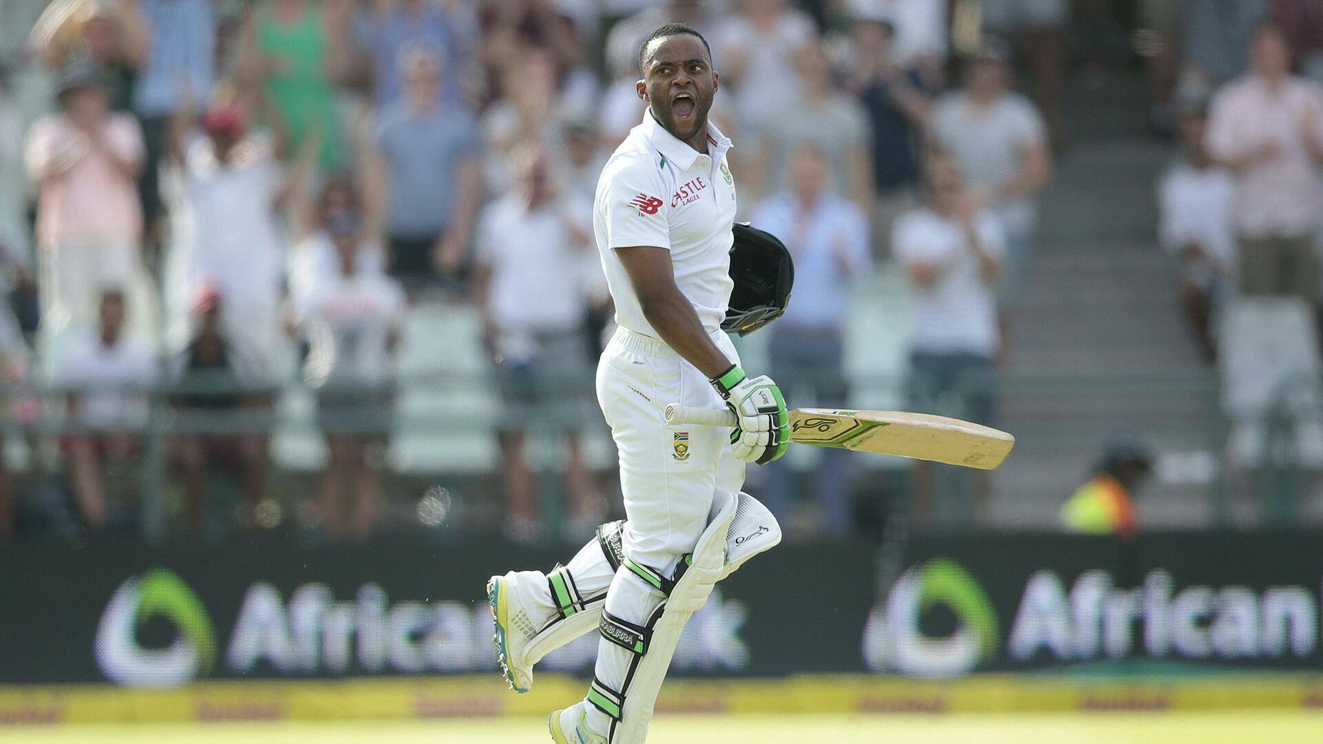 दक्षिण अफ्रीका बनाम वेस्टइंडीज: तेम्बा बावुमा ने जमाया टेस्ट करियर का दूसरा शतक, जानिए आंकड़े 