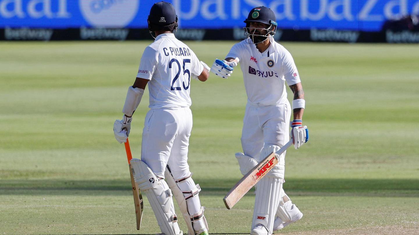 केपटाउन टेस्ट: दूसरी पारी में भारत ने गंवाए दो विकेट, ऐसा रहा दूसरा दिन