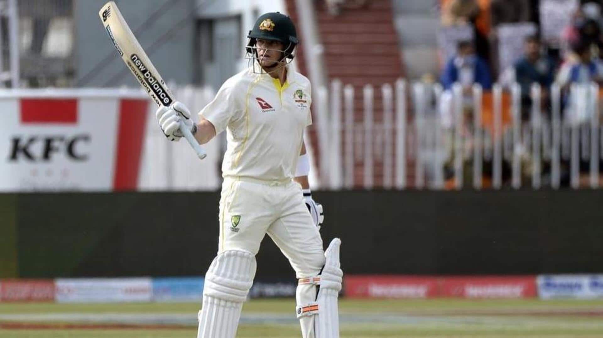 ऑस्ट्रेलिया बनाम पाकिस्तान: स्टीव स्मिथ ने लगाया टेस्ट करियर का 40वां अर्धशतक, जानिए उनके आंकड़े