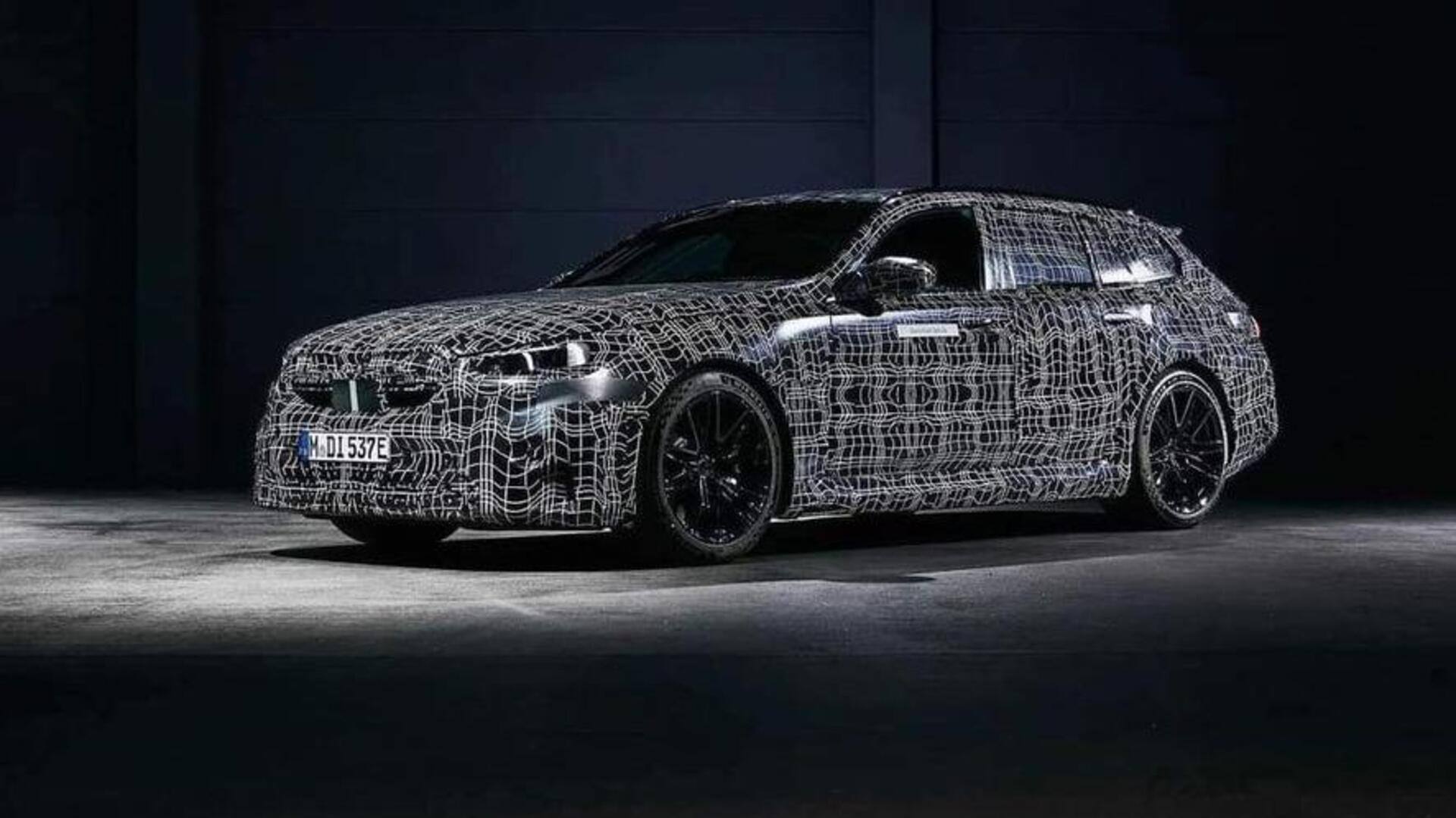 BMW ला रही नई M5 टूरिंग कार, कंपनी ने जारी किया टीजर   