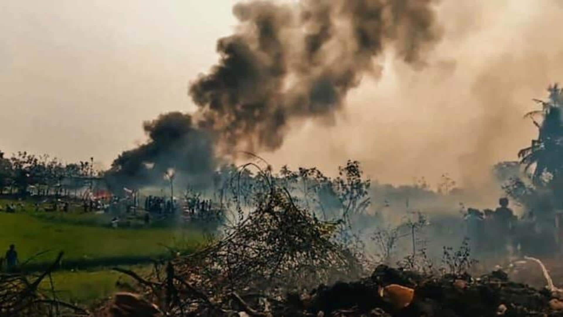 आंध प्रदेश: काकीनाडा में पटाखा फैक्ट्री में भीषण विस्फोट, 18 लोगों की मौत