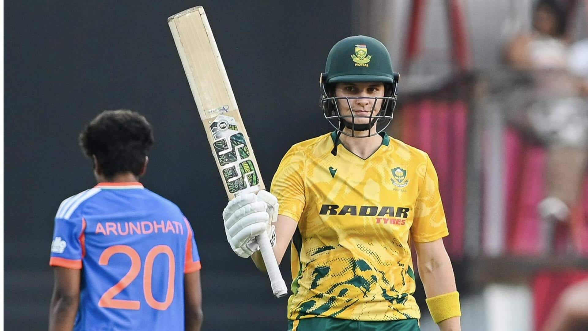 दक्षिण अफ्रीका ने भारतीय महिला क्रिकेट टीम को दूसरे टी-20 में हराया, ये बने रिकॉर्ड्स 