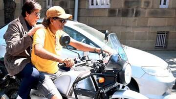 अमिताभ बच्चन ने बिना हेलमेट वाली तस्वीर पर दी सफाई, कहां- मैंने अनुमति ली थी 