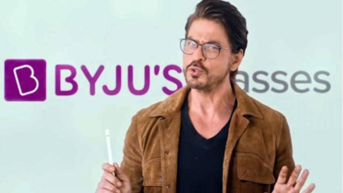 BYJU'S (बायजूस) ने भी शाहरुख से तोड़ा था करार BYJU'S (बायजूस) ने भी शाहरुख से तोड़ा था करार
