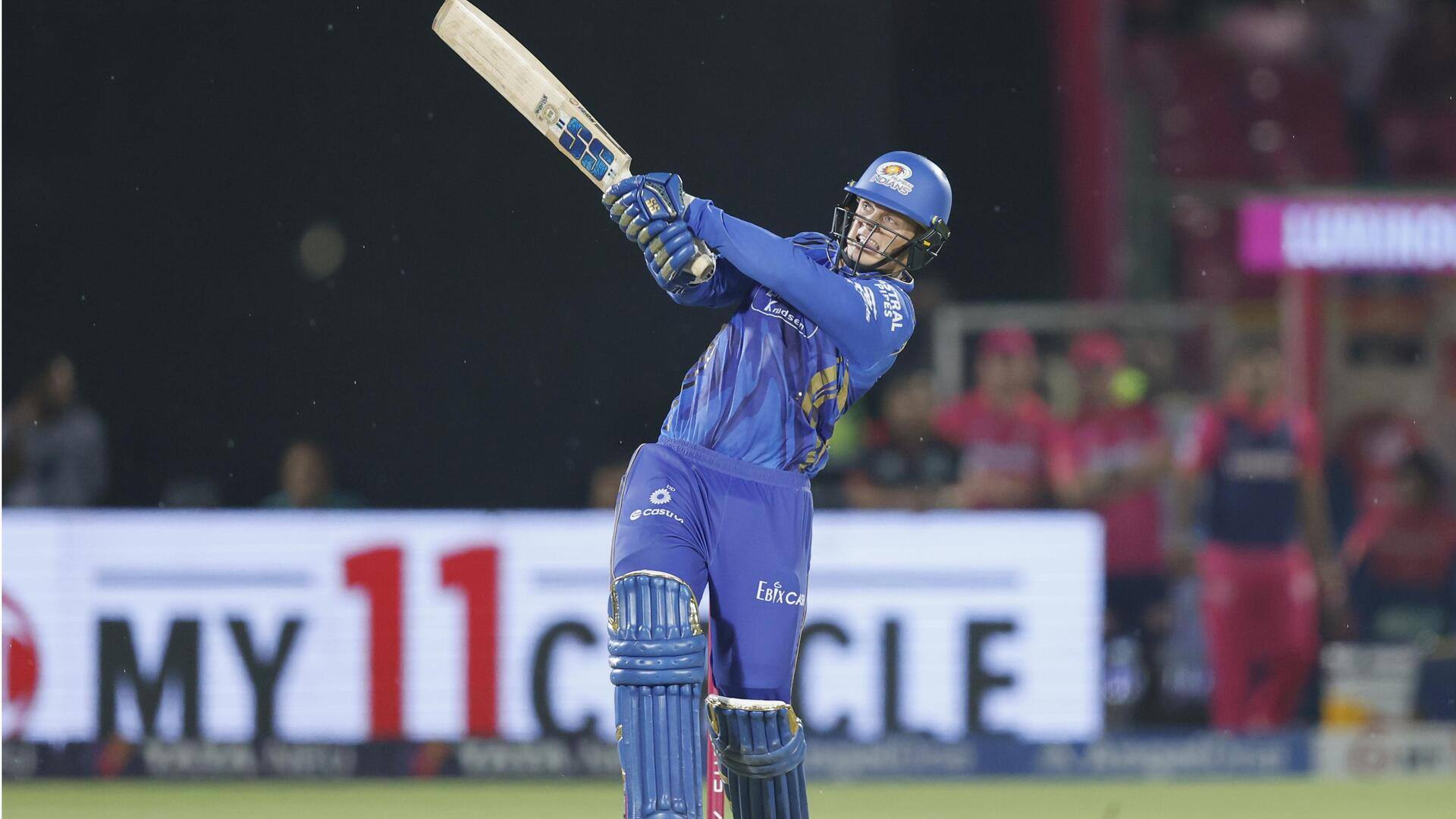 IPL 2025: RR बनाम MI मैच में ये खिलाड़ी रहा 'प्लेयर ऑफ द डे' IPL 2025: RR बनाम MI मैच में ये खिलाड़ी रहा 'प्लेयर ऑफ द डे'
