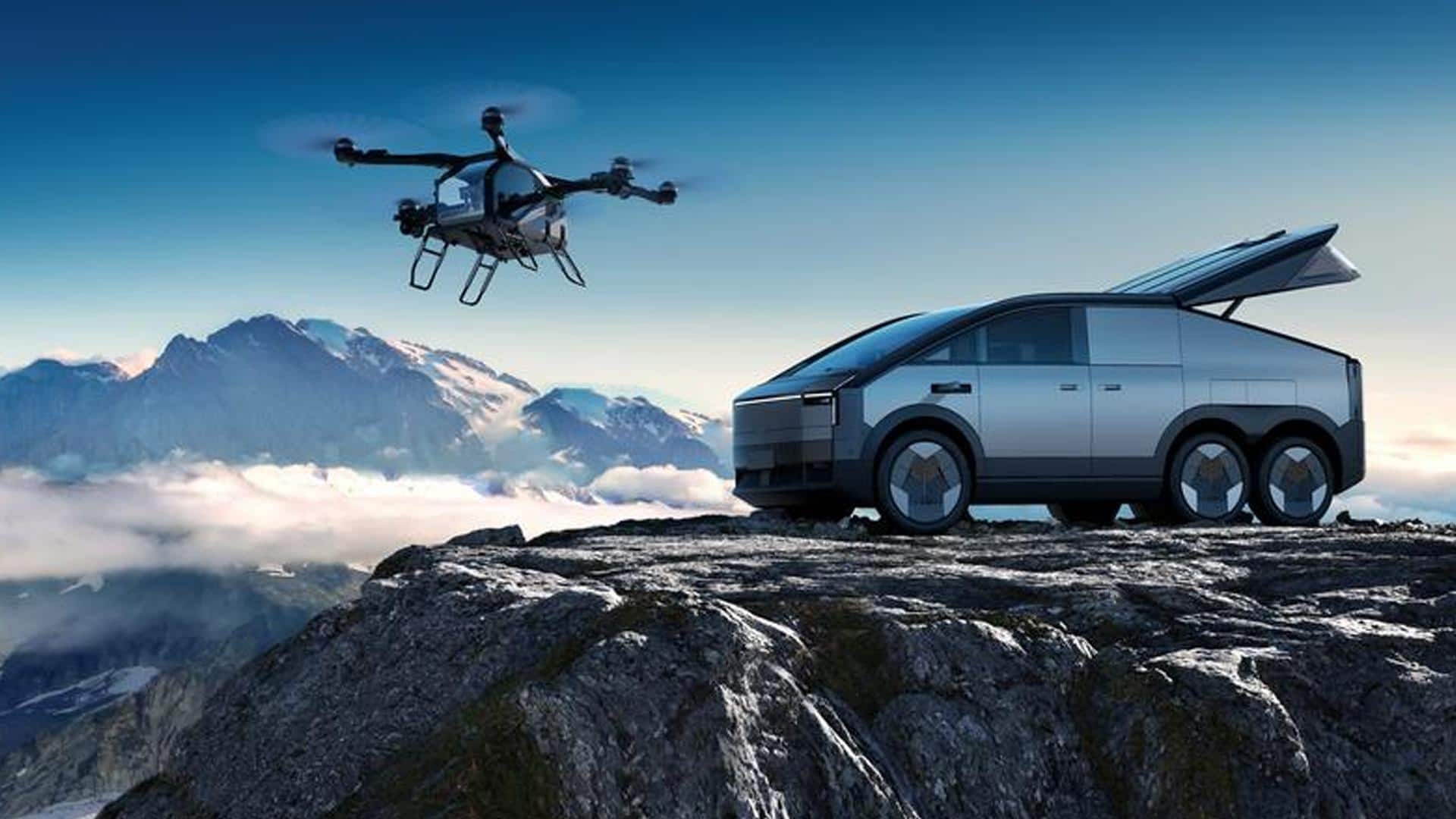 चीन की कंपनी अगले साल से बड़े पैमाने पर उड़ने वाली कार शुरू करेगी उत्पादन