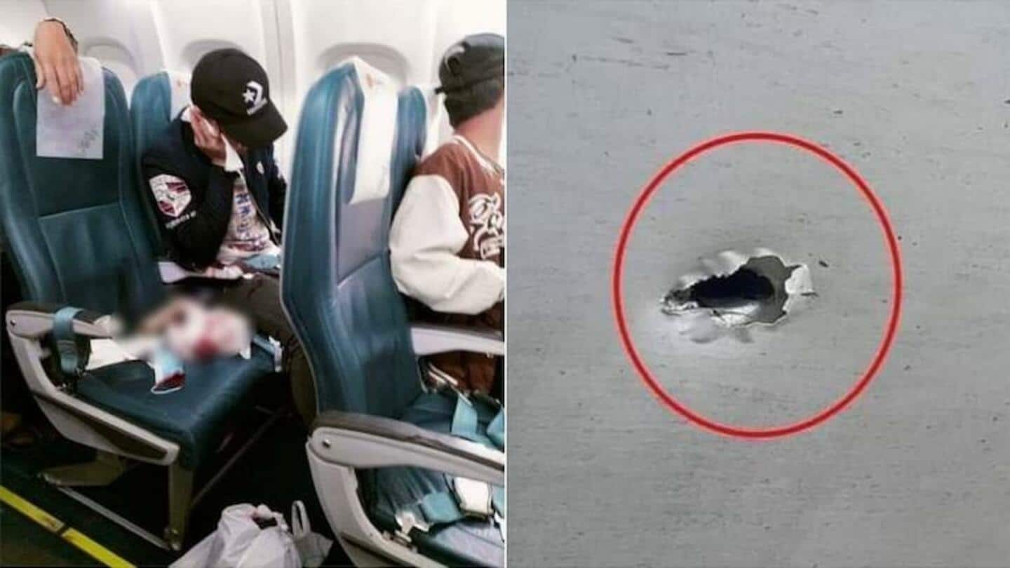 म्यांमार: विमान में छेद कर यात्री को लगी जमीन से चलाई गई गोली