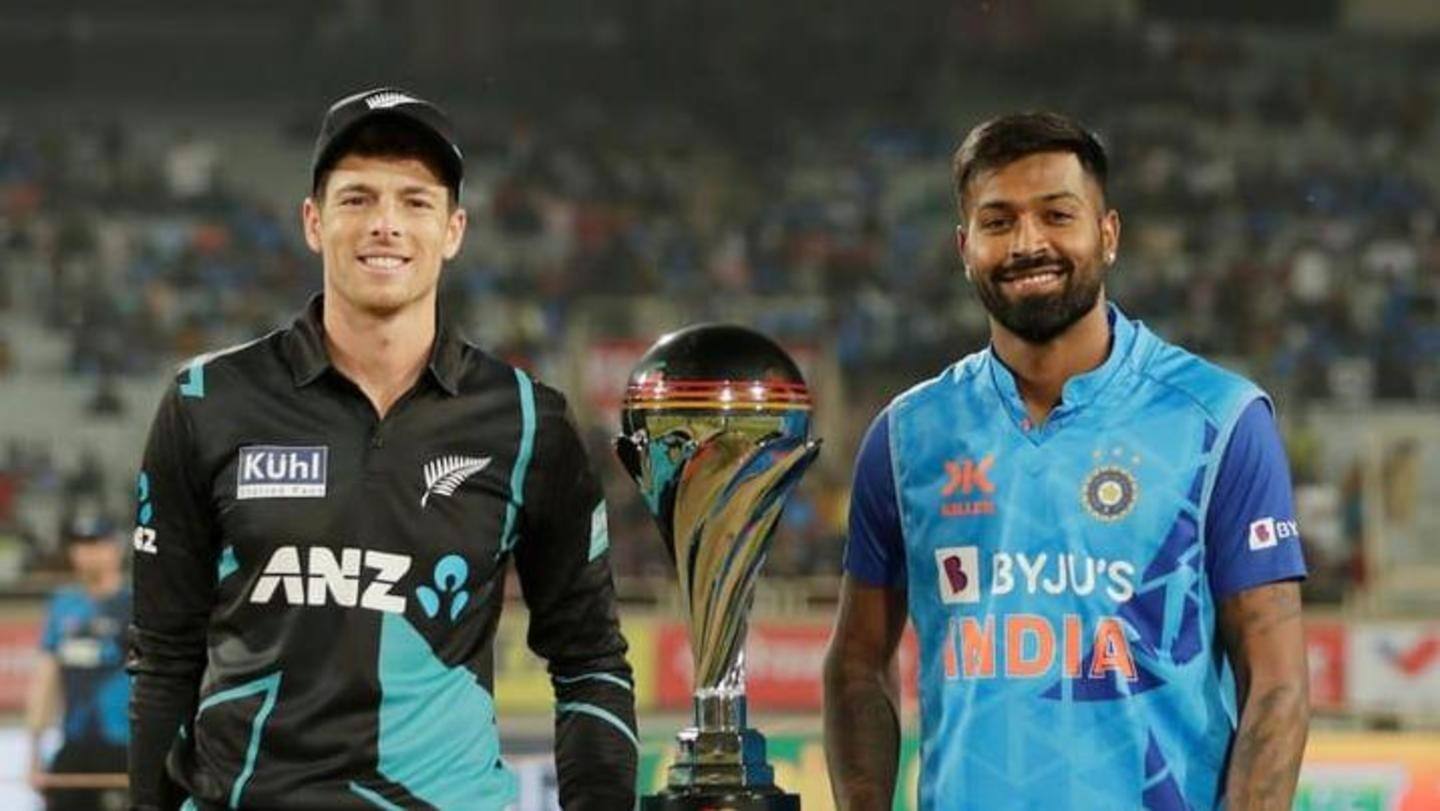 तीसरा टी-20: भारत ने न्यूजीलैंड के खिलाफ टॉस जीतकर चुनी बल्लेबाजी, दांव पर होंगे ये रिकॉर्ड्स