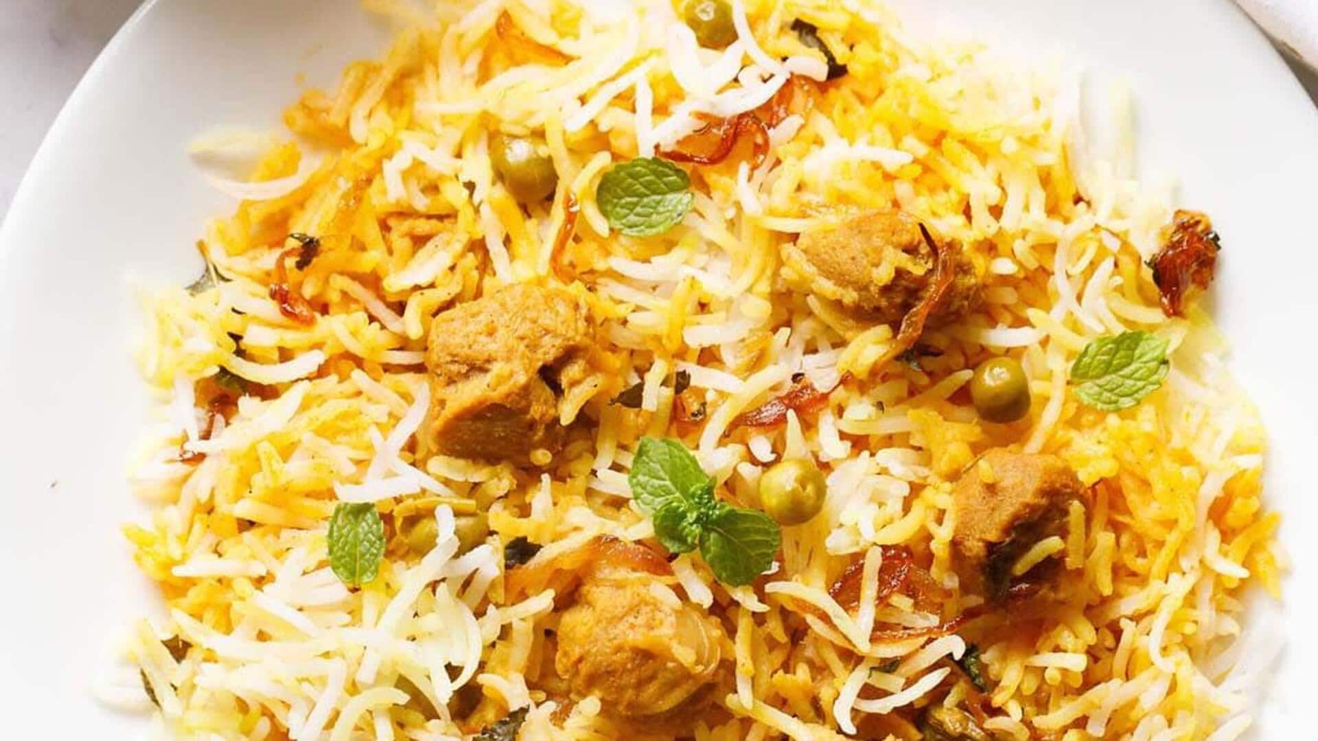 बिना तेल के भी बनेगी बहुत स्वादिष्ट सोया बिरयानी, जानें रेसिपी