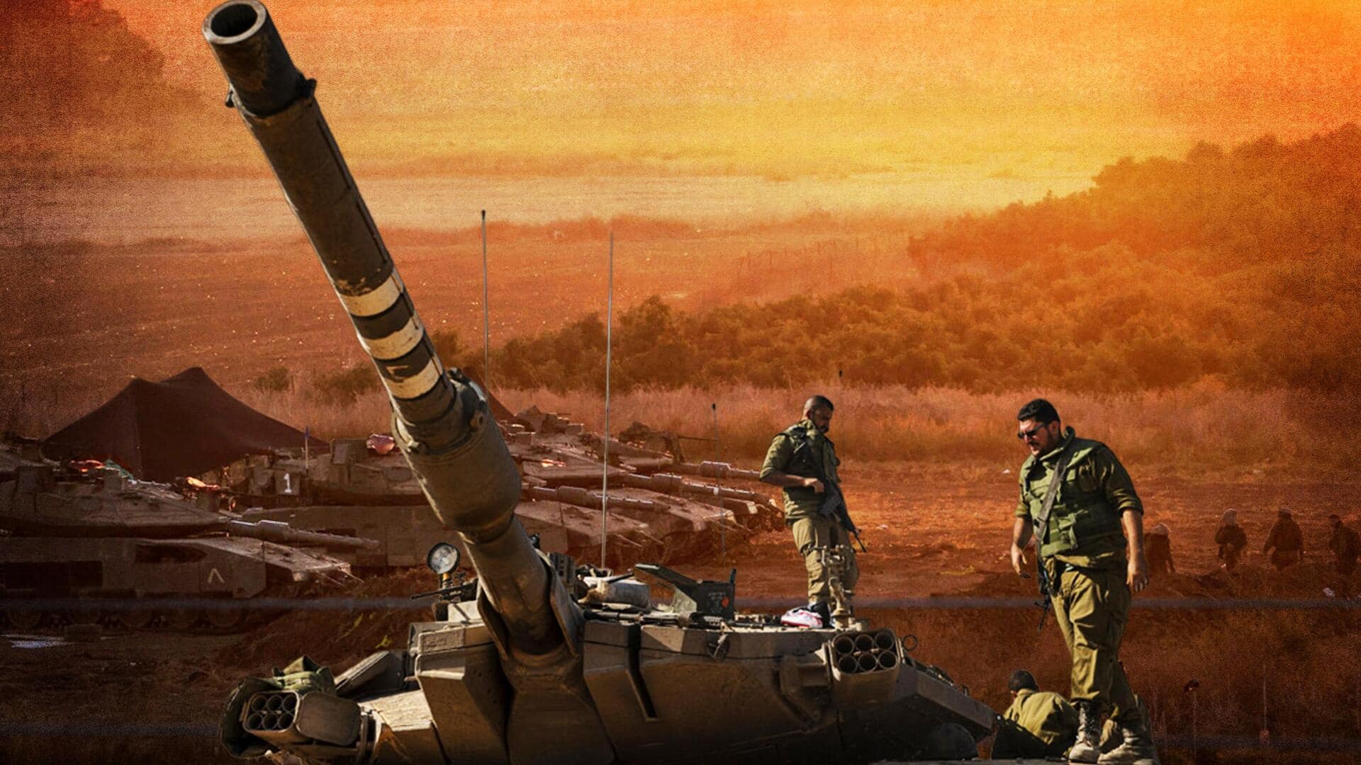 गाजा में घुसे इजरायल के टैंक, इजरायली सेना बोली- ये अगले पड़ाव की तैयारी