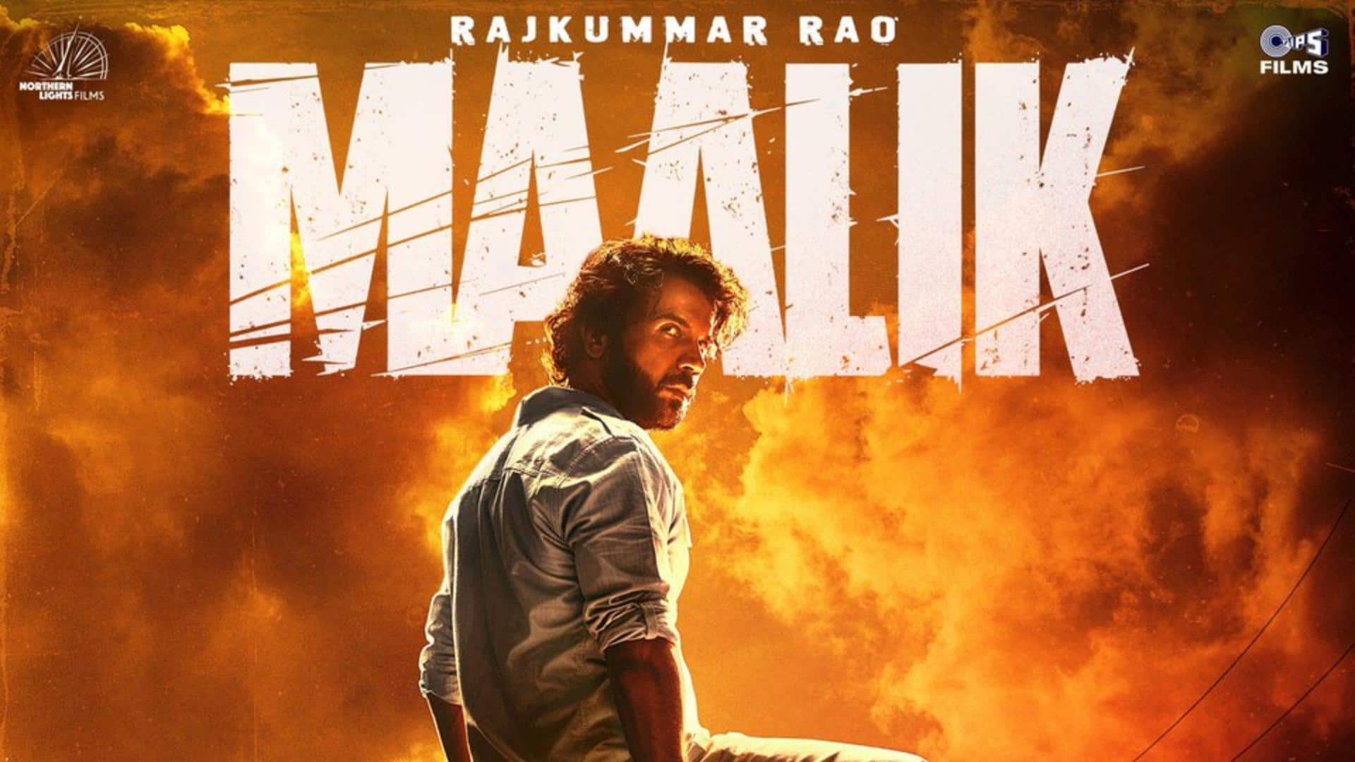 'मालिक' का पहला मोशन पोस्टर जारी, गैंगस्टर बन धमाल मचाएंगे राजकुमार राव 'मालिक' का पहला मोशन पोस्टर जारी, गैंगस्टर बन धमाल मचाएंगे राजकुमार राव