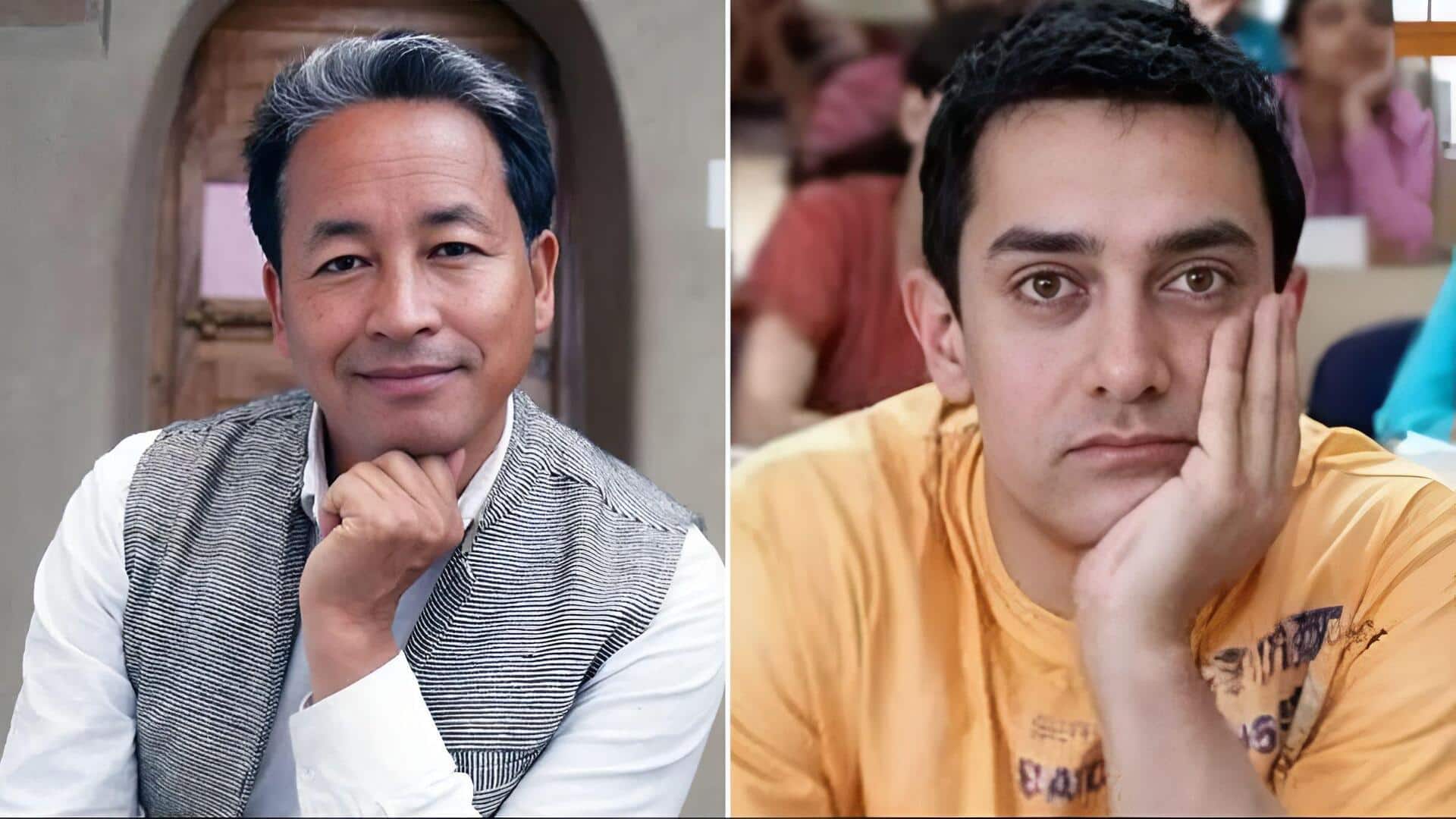 सोनम वांगचुक ने उड़ाई आमिर खान की खिल्ली- लगता है 'शॉर्ट-टर्म मेमोरी लॉस' हो गया है