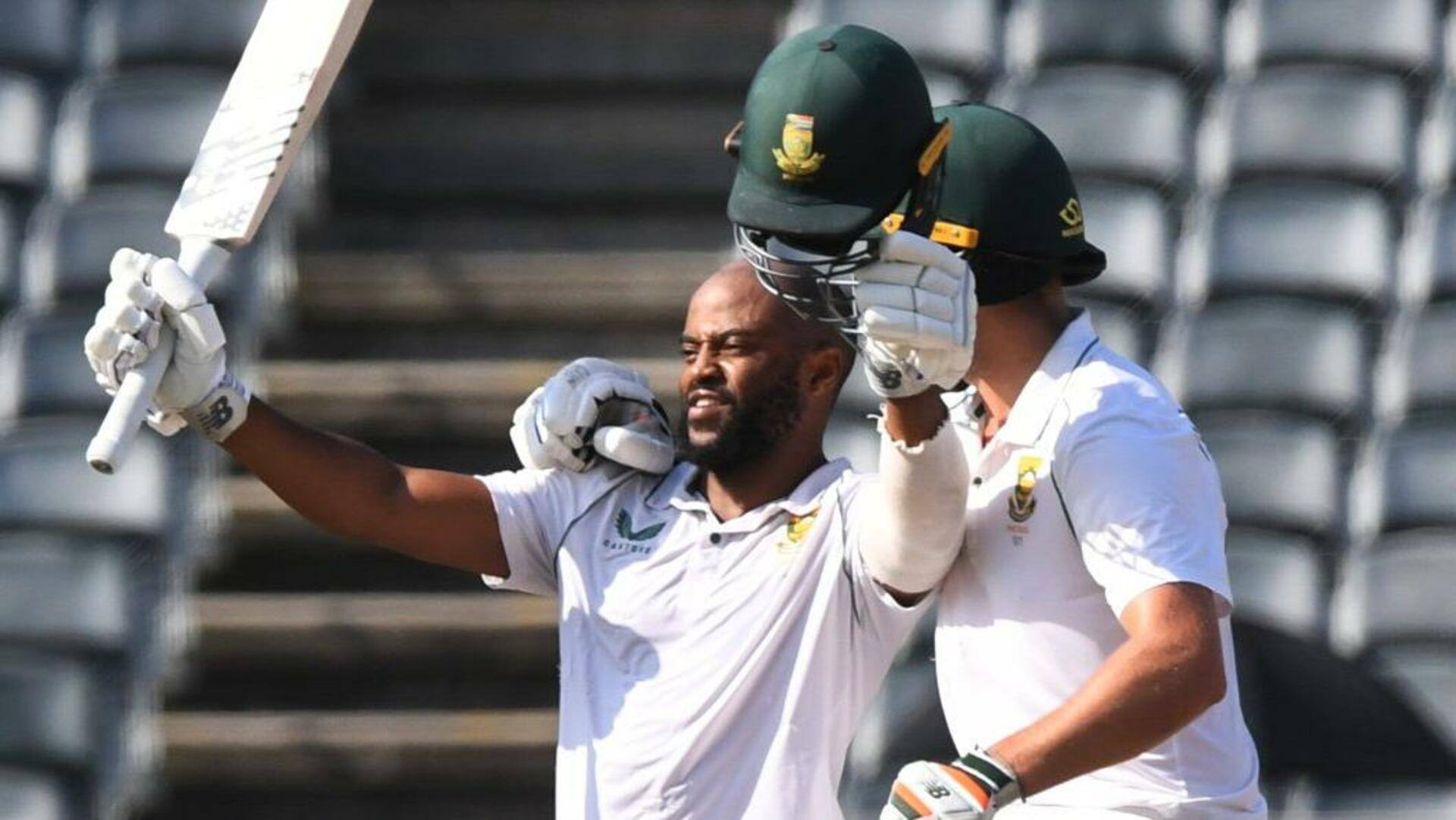 दूसरा टेस्ट: दक्षिण अफ्रीका ने वेस्टइंडीज के खिलाफ ली 356 रन की बढ़त, बावुमा का शतक