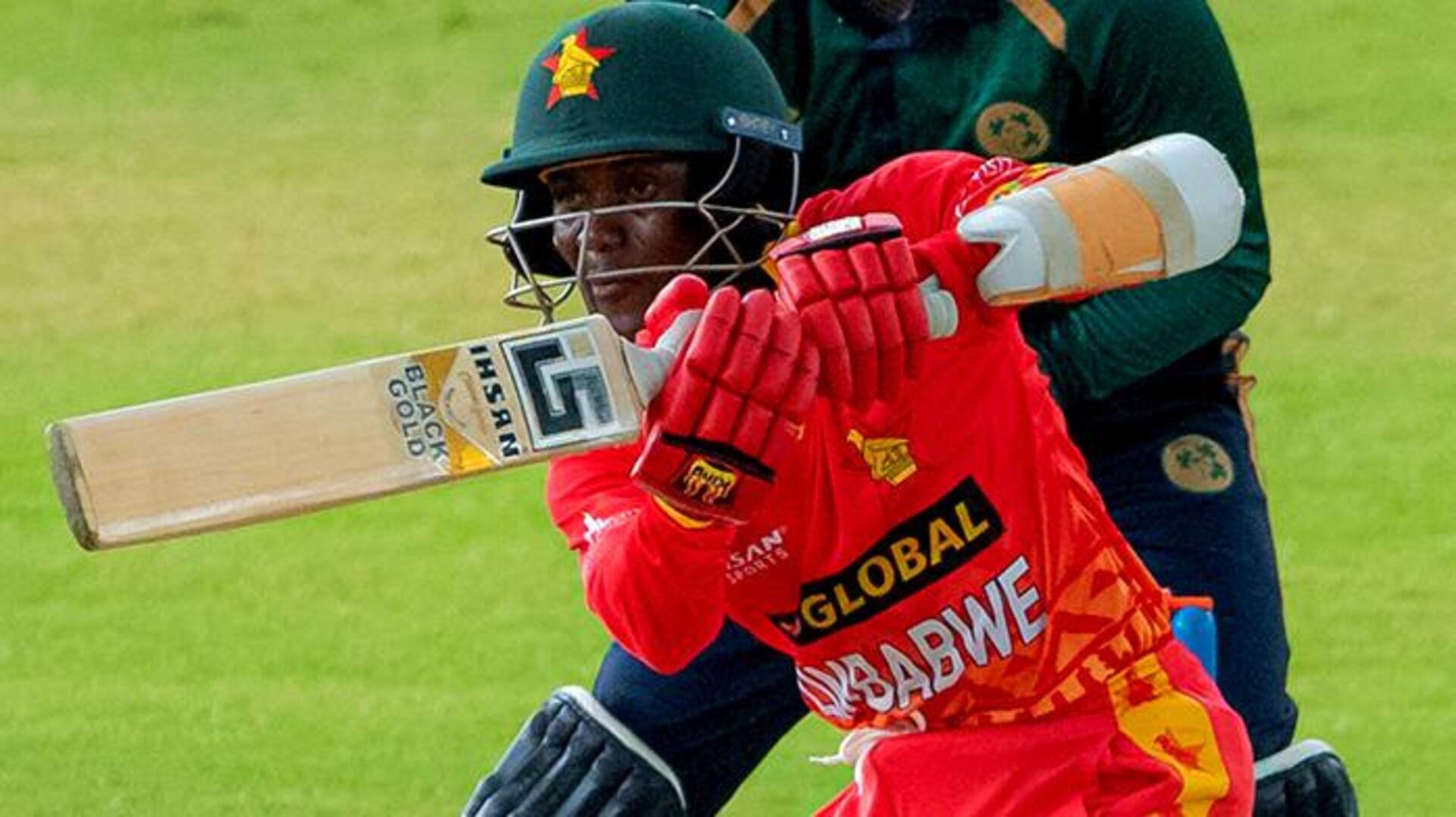 जिम्बाब्वे बनाम आयरलैंड: जॉयलॉर्ड गम्बी ने जमाया वनडे करियर का दूसरा अर्धशतक, जानिए उनके आंकड़े 