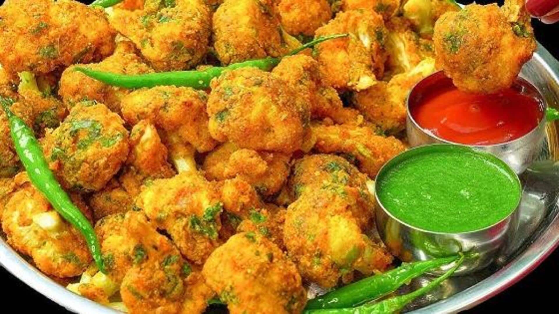 मानसून में बनाकर खाएं फूलगोभी के पकोड़े, जानिए बनाने का तरीका