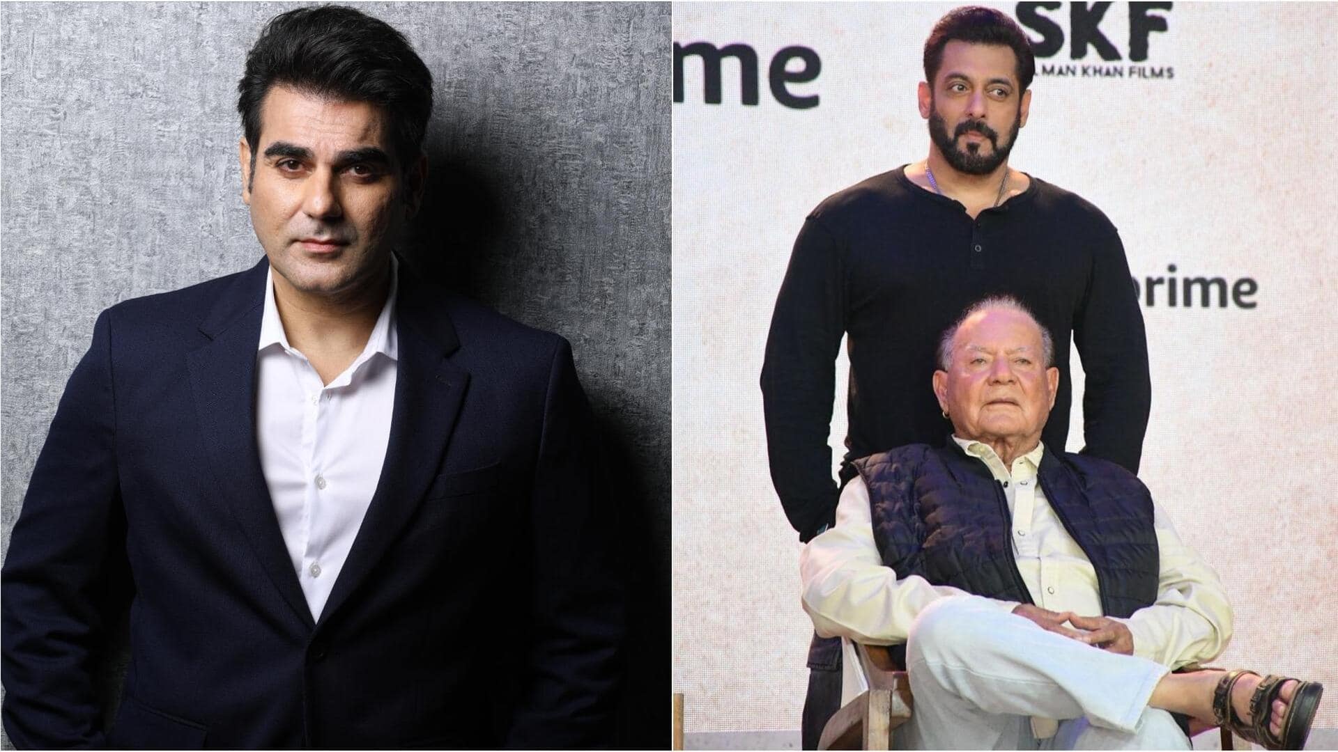 सलीम खान अभी भी अस्पताल में भर्ती, अरबाज खान ने पिता के स्वास्थ्य पर दिया अपडेट