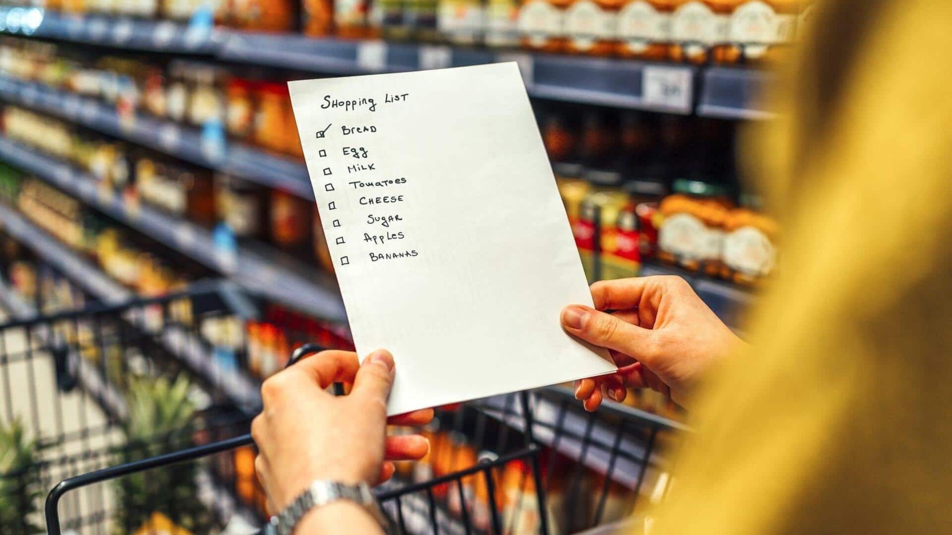 किराना खरीदारी को आसान बनाने के लिए अपनाएं ये 5 तरीके