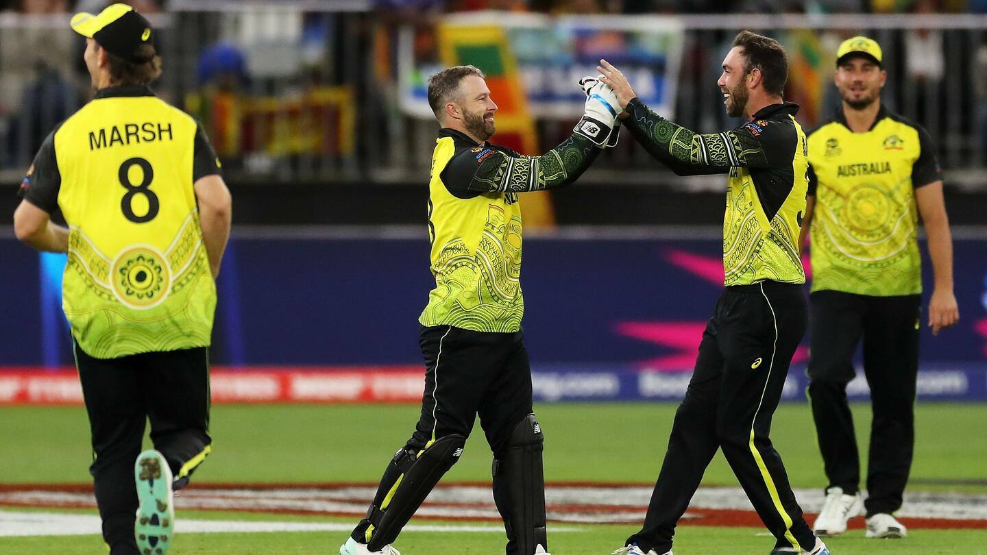 टी-20 विश्व कप: ऑस्ट्रेलिया ने श्रीलंका को सात विकेट से हराया, बने ये रिकॉर्ड्स