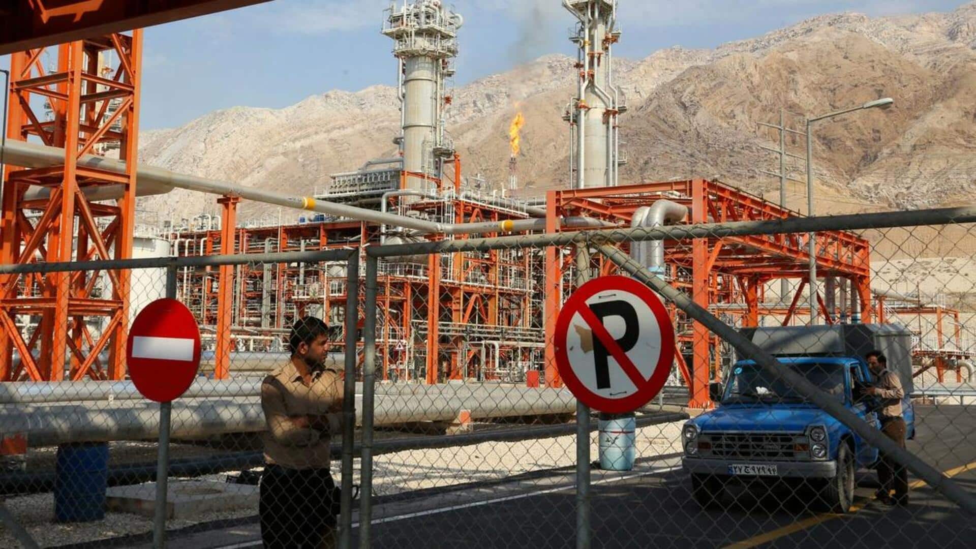 युद्धविराम के बाद ईरान के लावन द्वीप में तेल रिफाइनरी पर विस्फोट, संचालन बंद किया