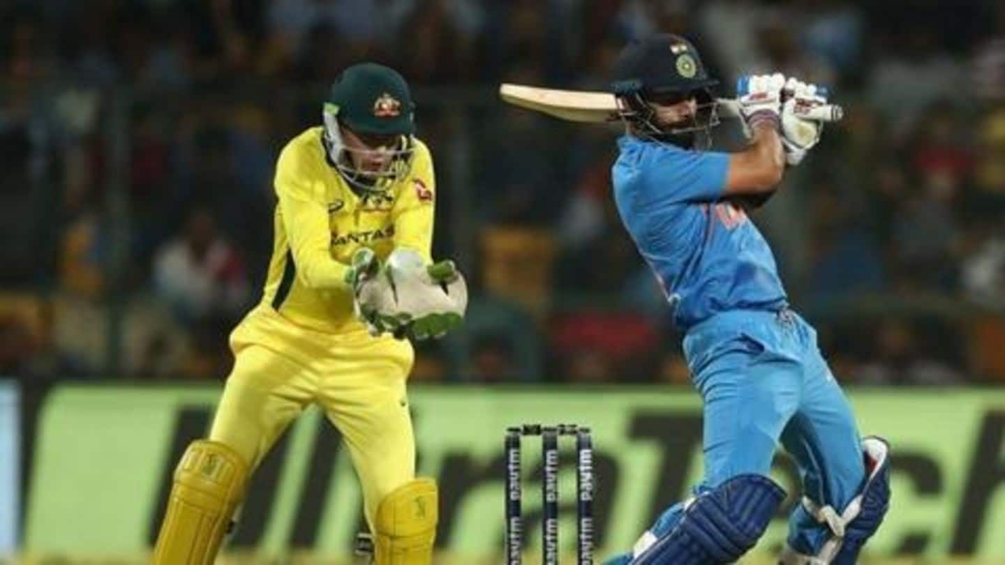 सांसे रोक देने वाले दूसरे वनडे में भारत ने ऑस्ट्रेलिया को हराया, जानें मैच के रिकॉर्ड्स
