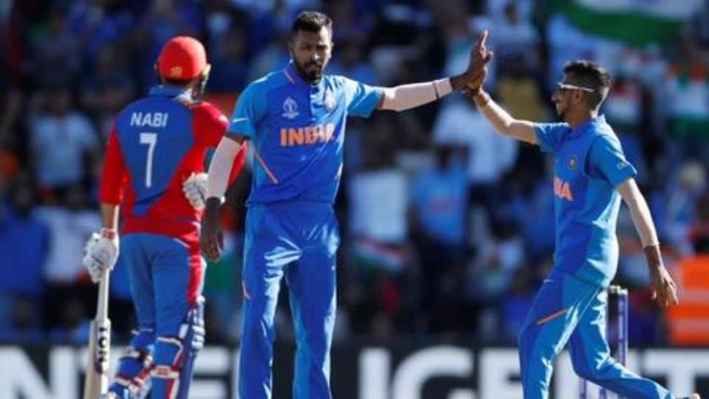 विश्व कप 2019: रोमांचक मुकाबले में भारत ने अफगानिस्तान को हराया, जानें मैच के रिकॉर्ड्स
