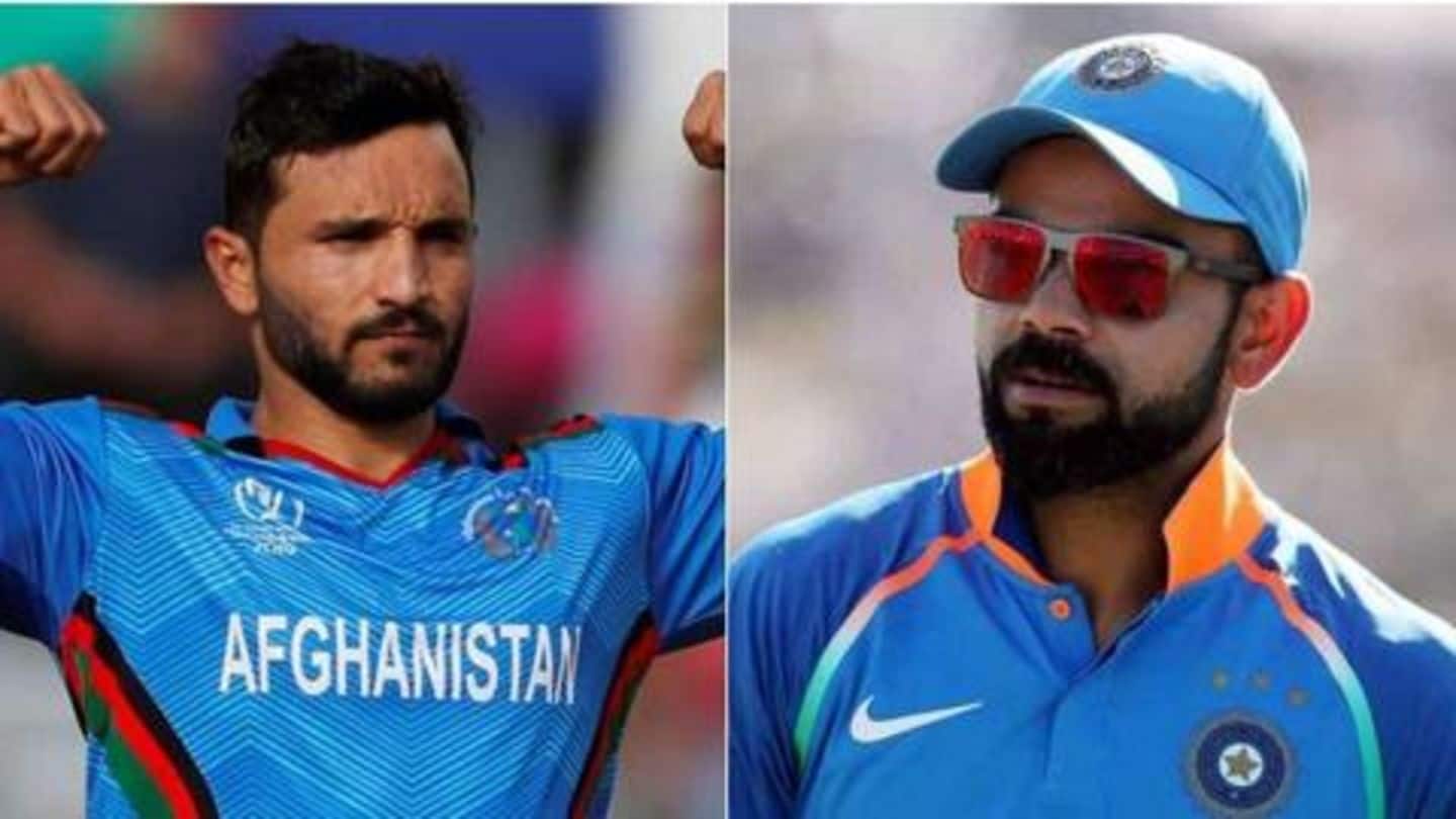 विश्व कप 2019: भारत के सामने होगी अफगानिस्तान, जानें संभावित टीमें और ड्रीम इलेवन