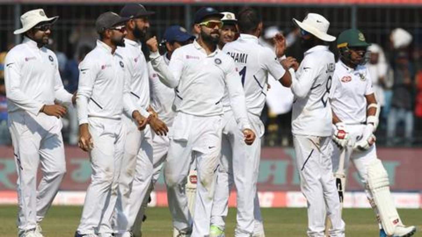 भारत बनाम बांग्लादेश: 150 रनों पर ढ़ेर हुई बांग्लादेश, पहले दिन बने ये बड़े रिकार्ड्स