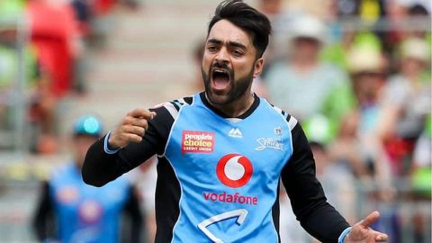 BBL 2019-20: राशिद खान का कमाल, तीन गेंदो में लिए तीन विकेट, देखें हैट्रिक का वीडियो