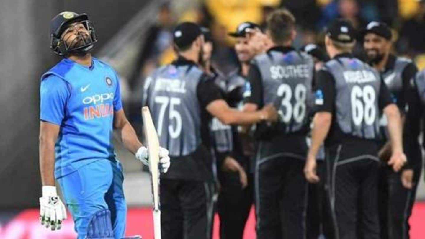 टी-20 में भारत की सबसे बड़ी हार, न्यूज़ीलैंड ने 80 रनों से दी मात