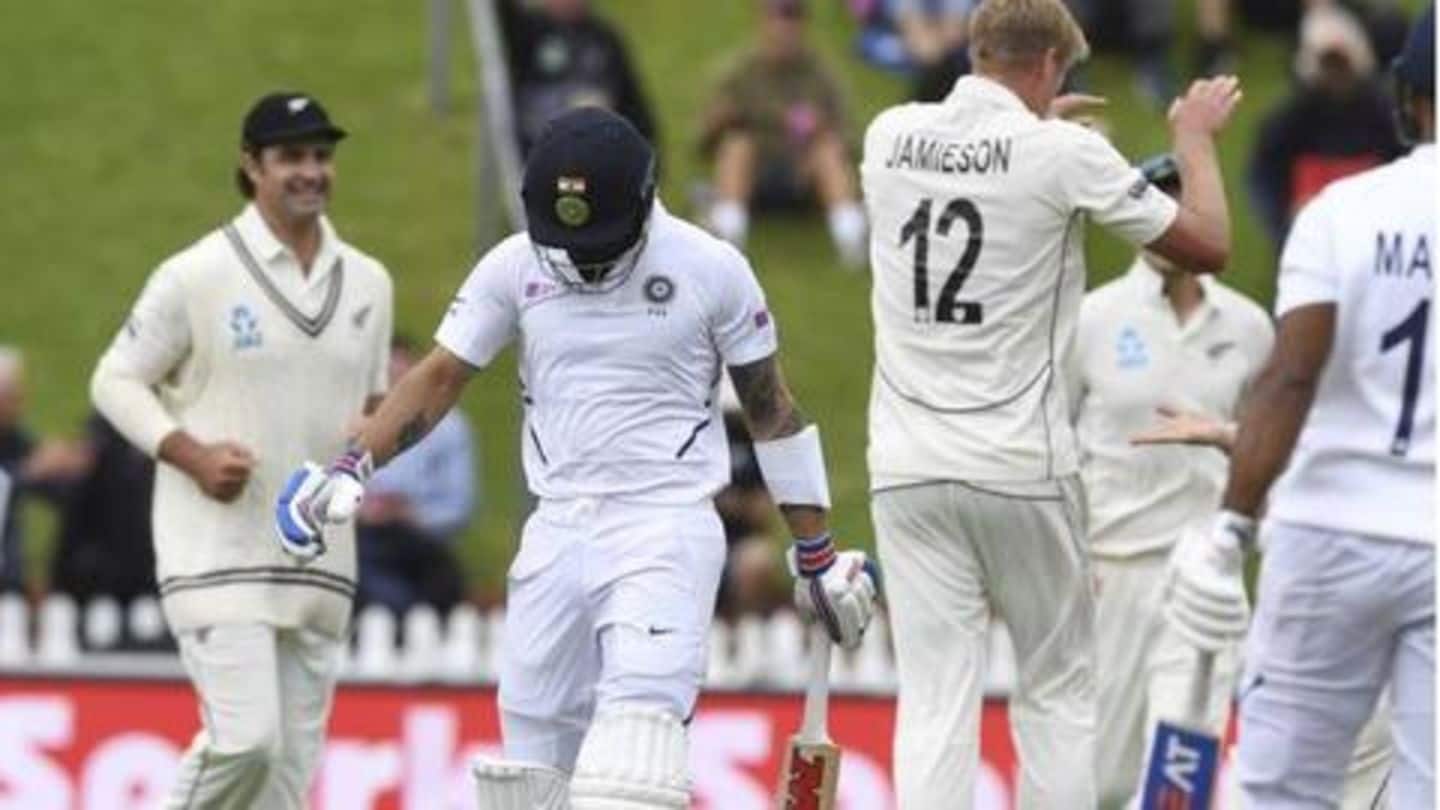 न्यूजीलैंड बनाम भारत: काइल जैमीसन ने इस प्लान के साथ लिया विराट कोहली का विकेट