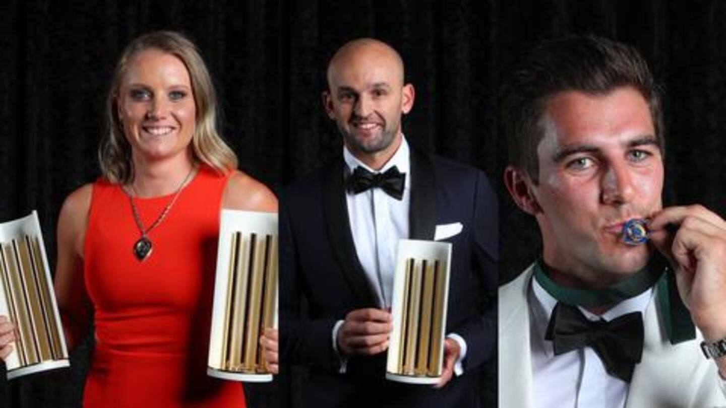 Australian Cricket Awards 2019: जानिए किस खिलाड़ी को मिला कौन सा अवॉर्ड