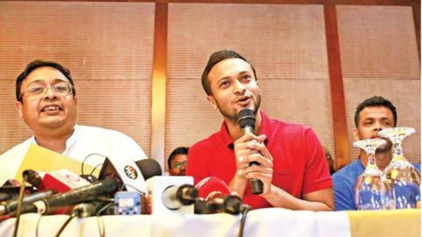 भारत दौरे से पहले बांग्लादेश के कप्तान शाकिब पर हो सकती है कानूनी कार्रवाई, जानें मामला
