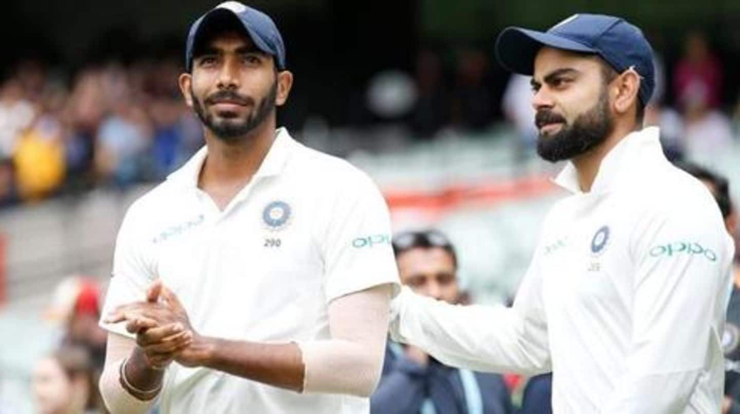 ICC टेस्ट रैंकिंग: विराट कोहली ने गवाया पहला स्थान, टॉप-10 से बाहर हुए जसप्रीत बुमराह