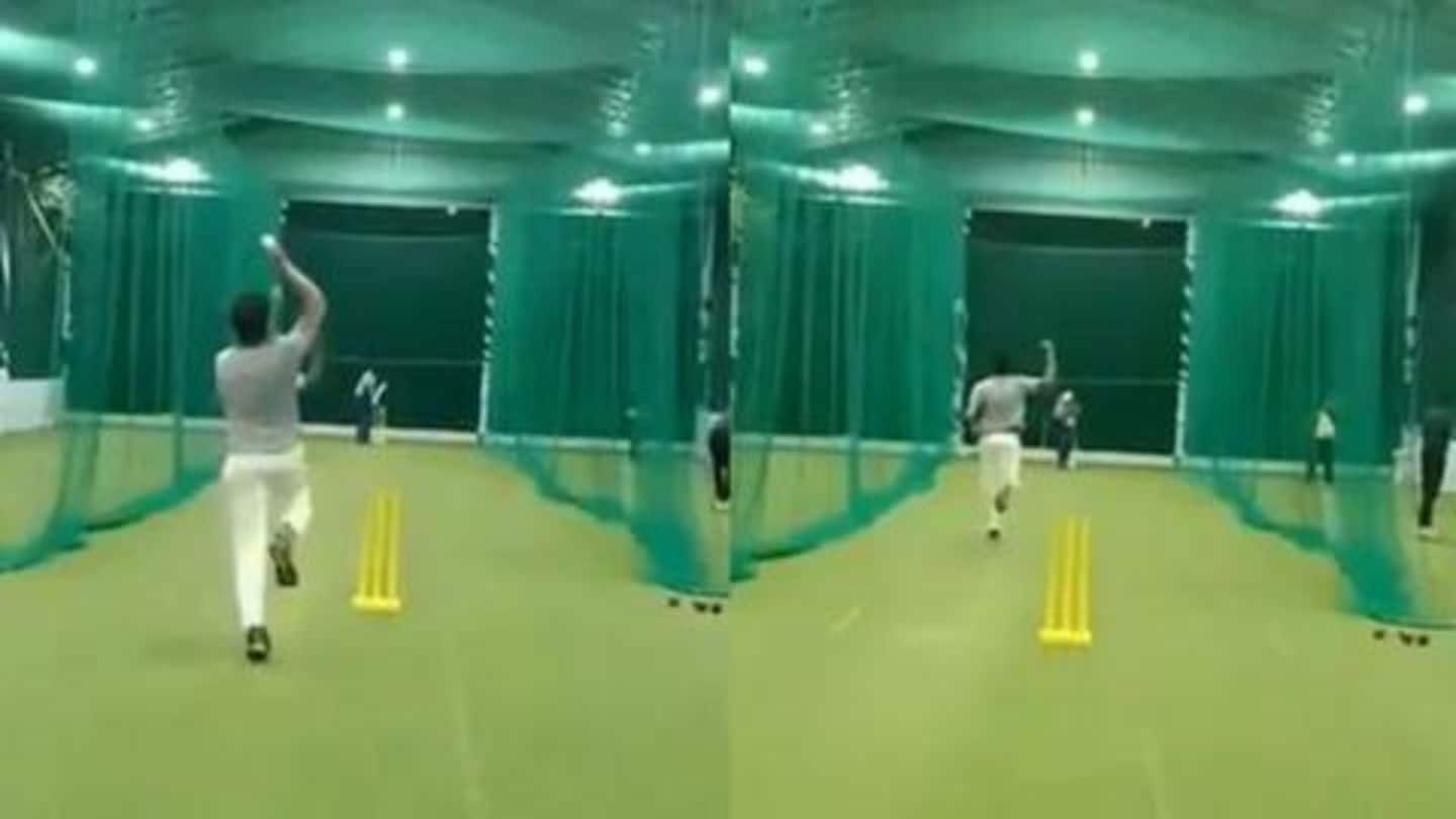श्रीसंत ने मैदान पर वापसी के लिए कसी कमर, नेट्स पर गेंदबाज़ी करते आए नज़र, वीडियो