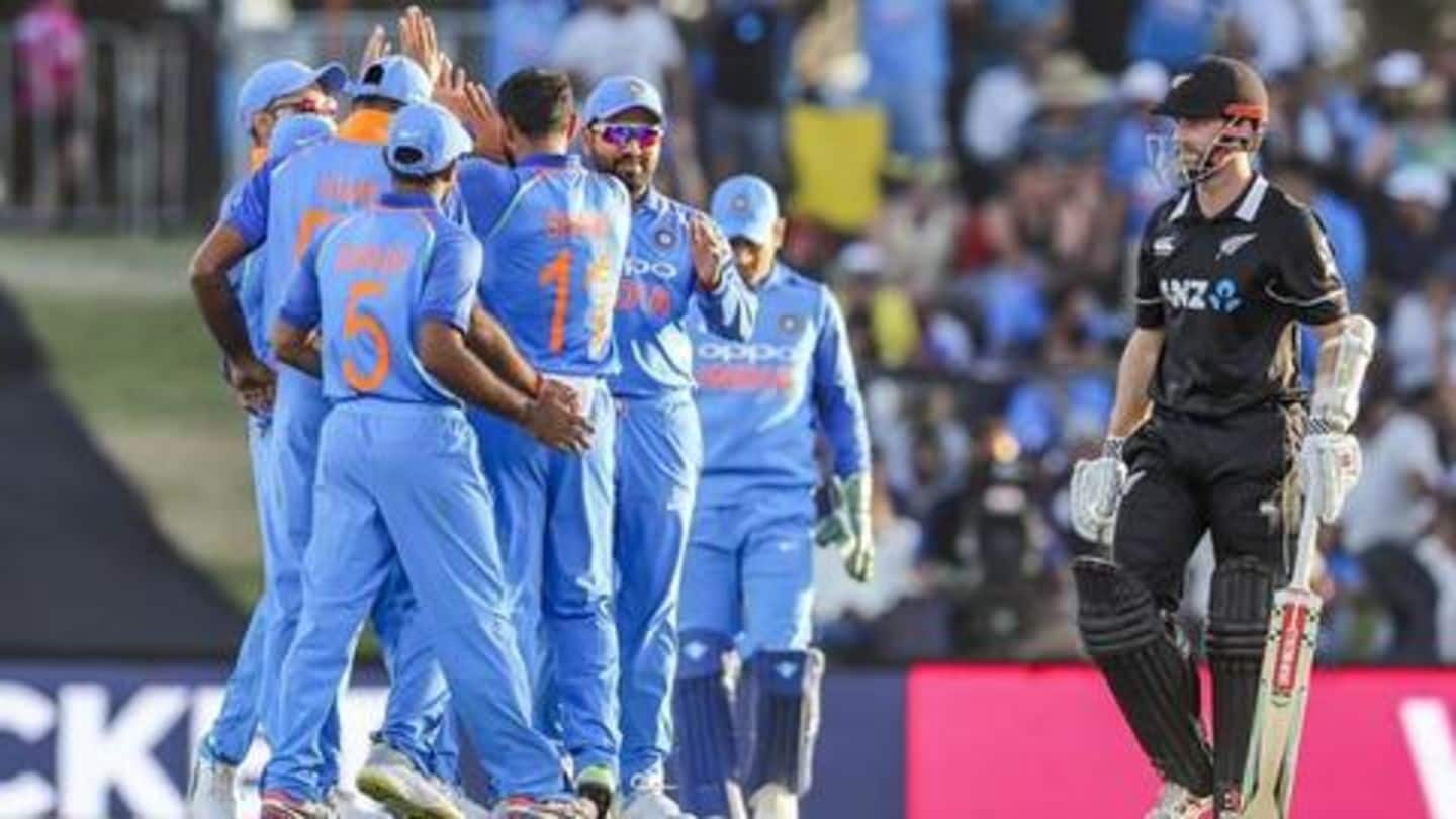 न्यूज़ीलैंड में भारतीय टीम ने रचा इतिहास, 10 साल बाद जीती वनडे सीरीज़