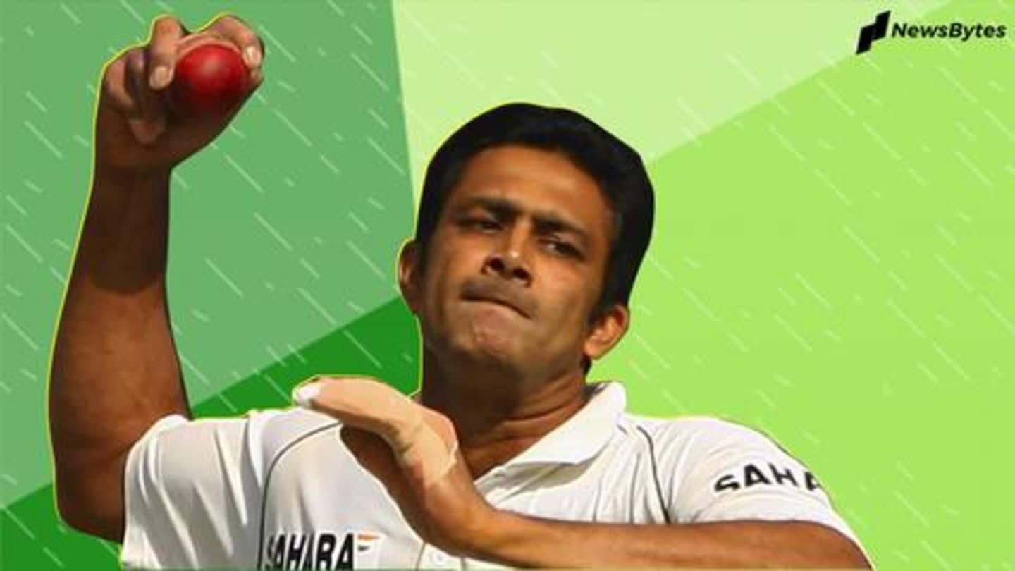 #BirthdaySpecial: 1,700 विकेट लेने वाले अनिल कुंबले को ये आंकड़े बनाते हैं 'महान', जानें उनके रिकॉर्ड