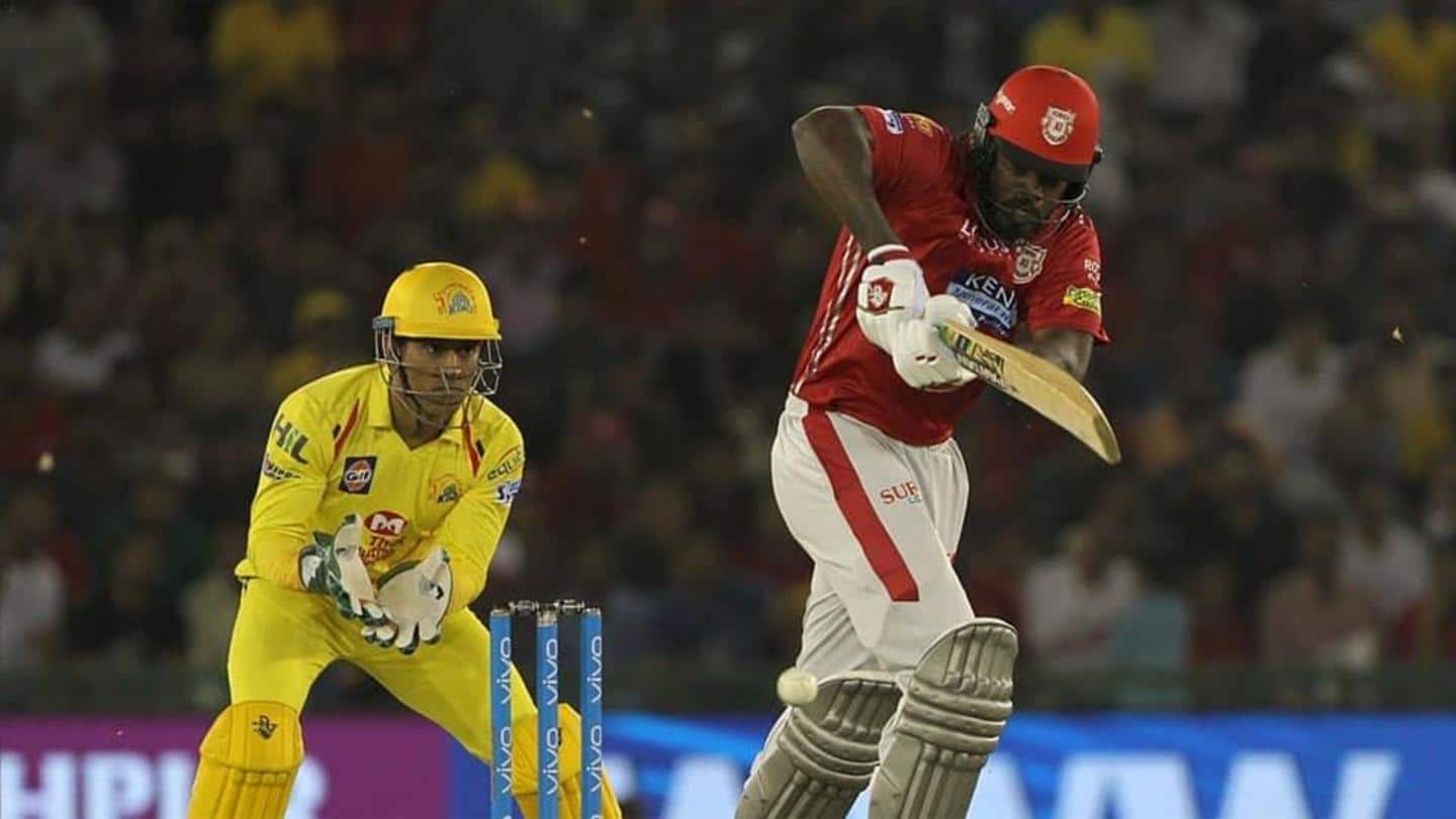 IPL: चेन्नई सुपर किंग्स के खिलाफ कैसा रहा है क्रिस गेल का प्रदर्शन