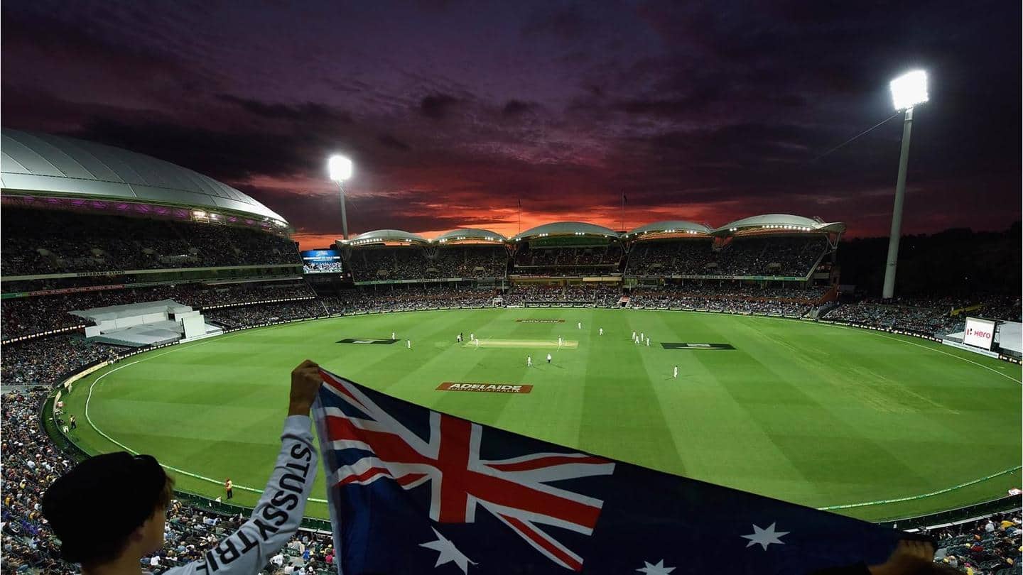 ऑस्ट्रेलिया बनाम भारत: डे-नाइट टेस्ट में प्रतिदिन आ सकेंगे 27,000 दर्शक