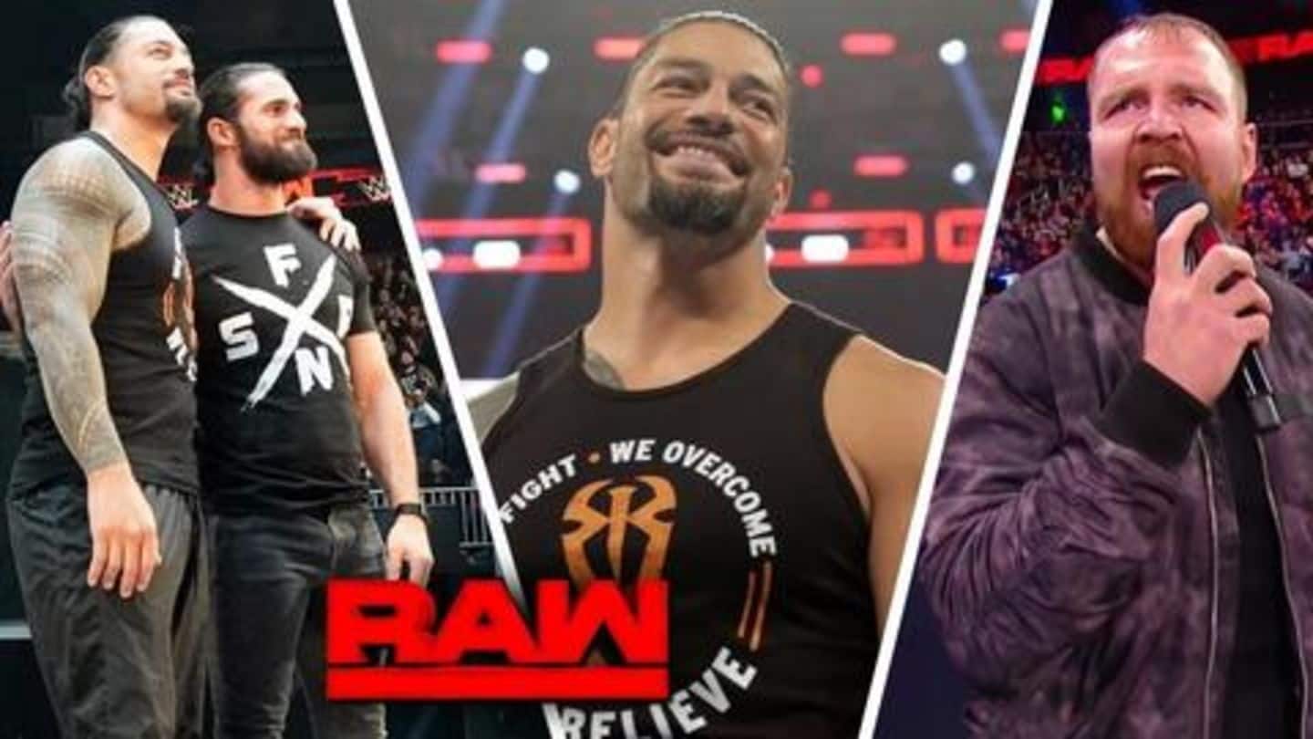 WWE: देखें, रॉ में हुई 5 बड़ी घटनाओं के वीडियो