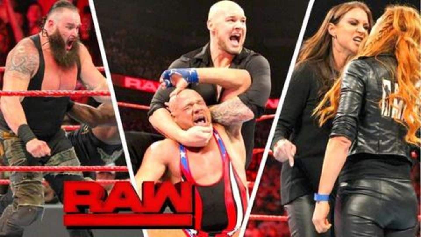 WWE: इस हफ्ते रॉ पर हुई ये 5 बड़ी घटनाएं, देखें वीडियो