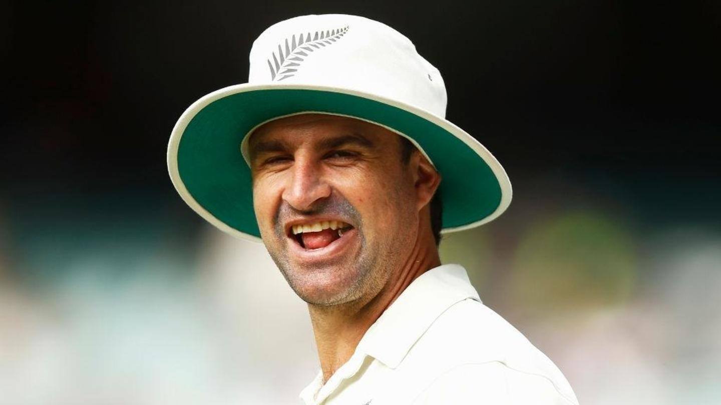 न्यूजीलैंड बनाम वेस्टइंडीज: टेस्ट सीरीज से बाहर हुए ग्रैंडहोम, अंतिम टी-20 में कप्तानी करेंगे सैंटनर