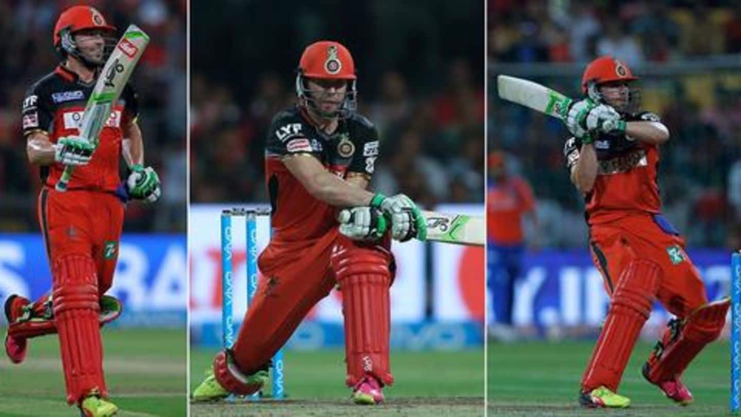 IPL में एबी डिविलियर्स द्वारा खेली गई पांच बेस्ट पारियों पर एक नजर
