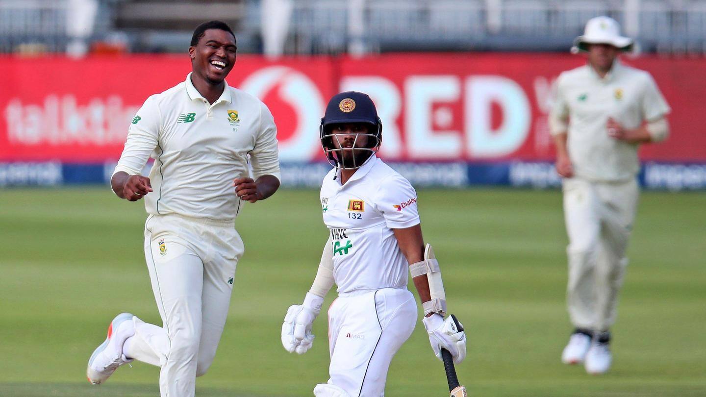 तीसरे दिन ही दक्षिण अफ्रीका ने श्रीलंका को हराया, 2-0 से अपने नाम की टेस्ट सीरीज