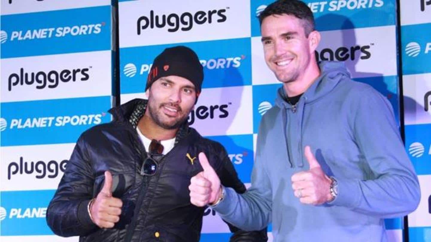 15 गेंदों की चार पारियों वाले मुकाबले में आमने-सामने होंगे युवराज और पीटरसन