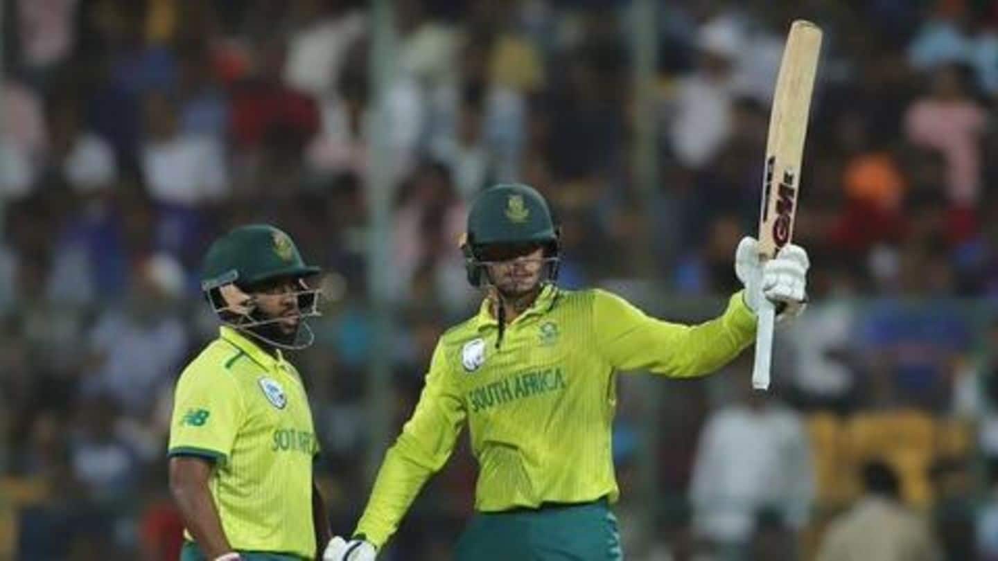 दक्षिण अफ्रीका ने भारत को 9 विकेट से हराकर बराबर की टी-20 सीरीज