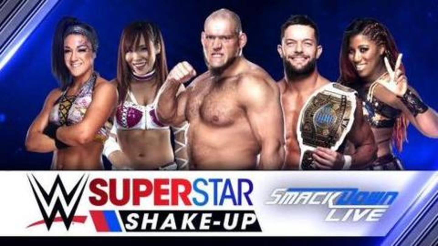 WWE Superstar Shake-Up: फिन बैलर सहित रॉ छोड़कर स्मैकडाउन आने वाले सभी सुपरस्टार्स की लिस्ट