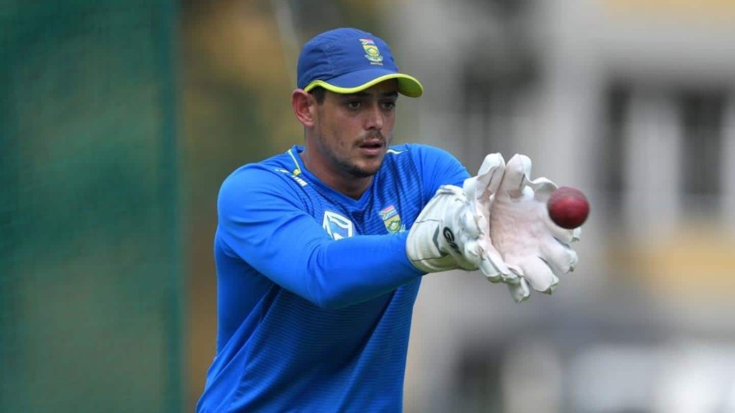 दक्षिण अफ्रीका ने डिकॉक को बनाया टेस्ट कप्तान, श्रीलंका के खिलाफ सीरीज की घोषित हुई टीम