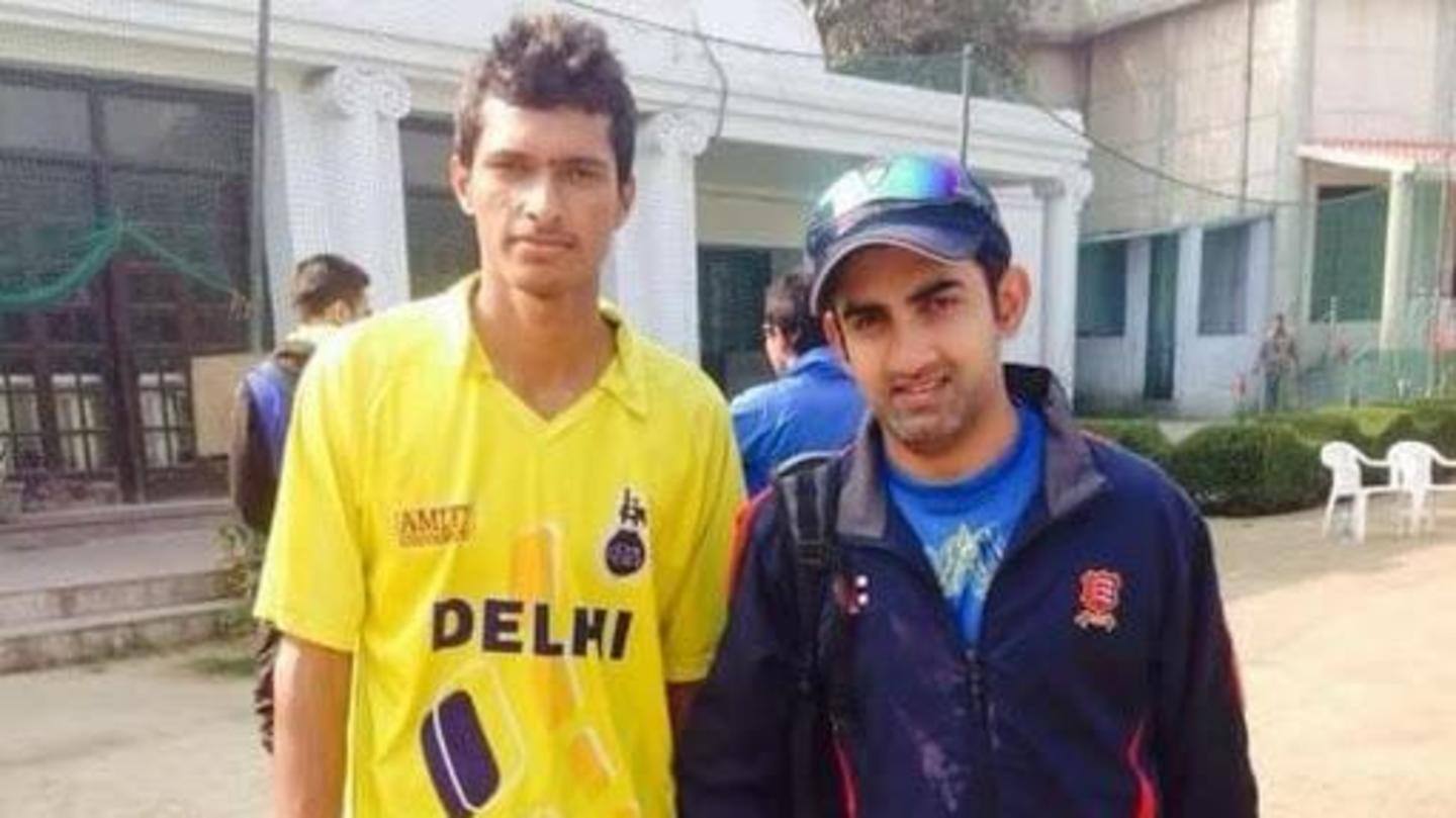 सैनी को दिल्ली टीम में लेने के लिए चयनकर्ताओं से भिड़ गए थे गंभीर सैनी को दिल्ली टीम में लेने के लिए चयनकर्ताओं से भिड़ गए थे गंभीर