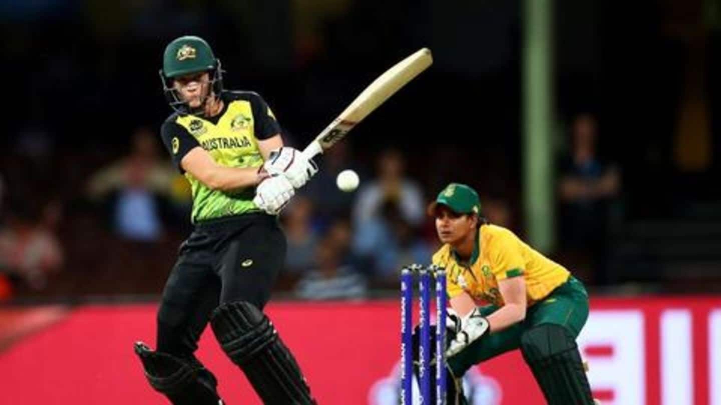 महिला टी-20 विश्व कप: दक्षिण अफ्रीका को हराकर फाइनल में पहुंची ऑस्ट्रेलिया, भारत से होगी भिड़ंत